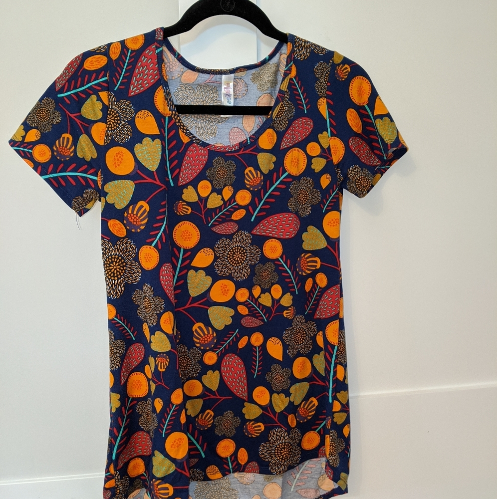 Floral colorful top